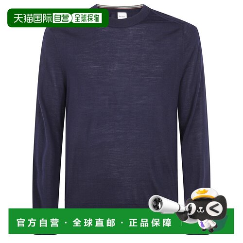 香港直邮Paul Smith 保罗 史密斯 男士 羊毛圆领毛衣 M1R970ZW031