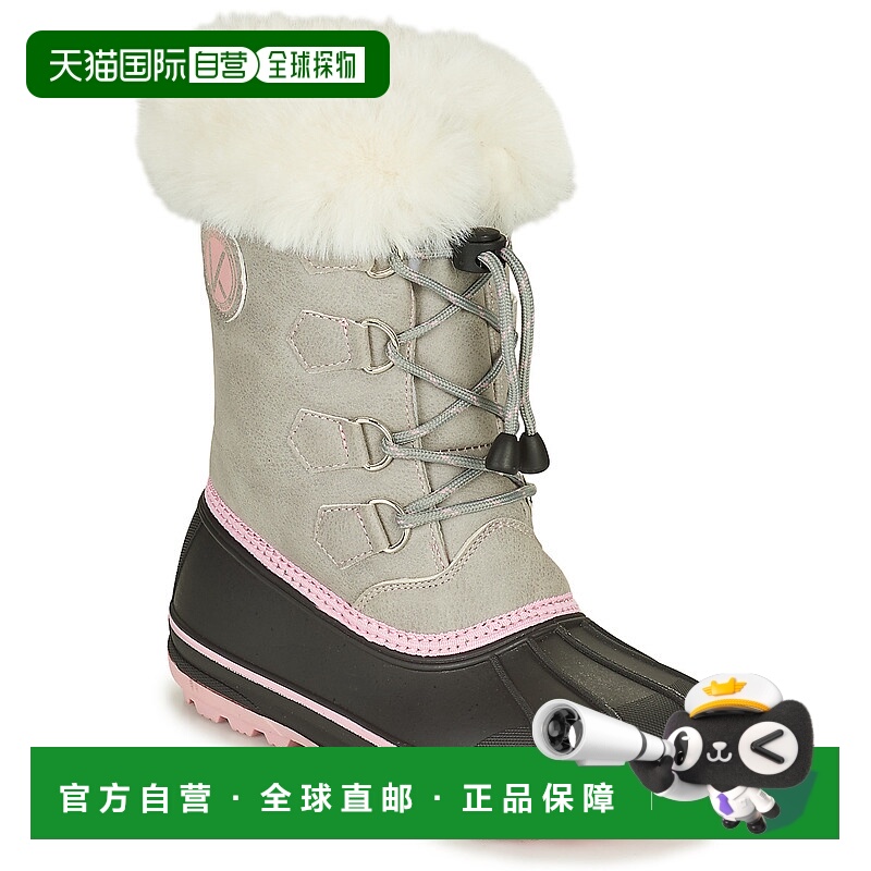 欧洲直邮Kimberfeel  SONIK 女童鞋子雪地靴 SONIK-GRIS儿童鞋
