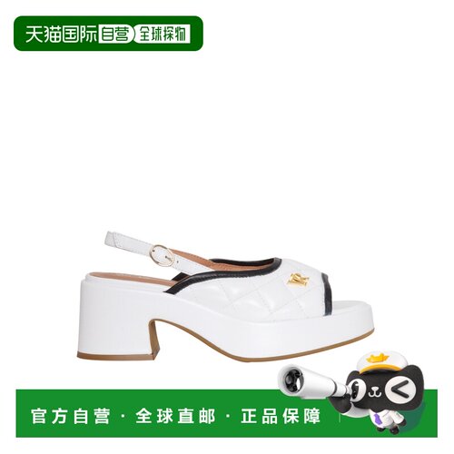 香港直邮Via Roma 15 女士运动鞋 4175BIANCONERO SS2024 白色