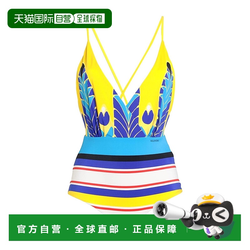 1h可退 香港直邮valentino 华伦天奴 女士 One-piece 泳衣