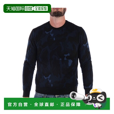 香港直邮EMPORIO ARMANI 男士针织衫 6Z1MA51J17ZBLUBLUE SS2022