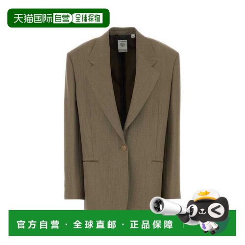 香港直邮CALVIN KLEIN 女士西服 VY0S304ZBK SS2026 米白色 Cappu