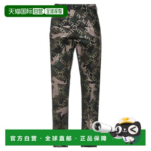 华伦天奴 舒适时尚 男士 green绿色 休闲长裤 香港直邮valentino