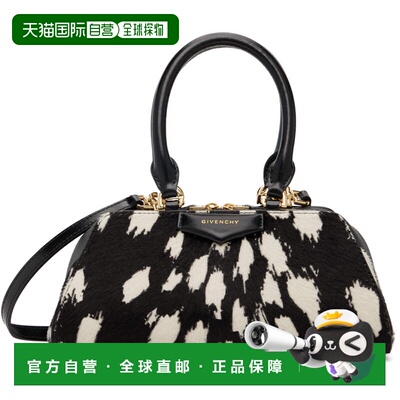 1h可退 香港直邮Givenchy 纪梵希 女士 黑色 & 白色迷你 Antigona