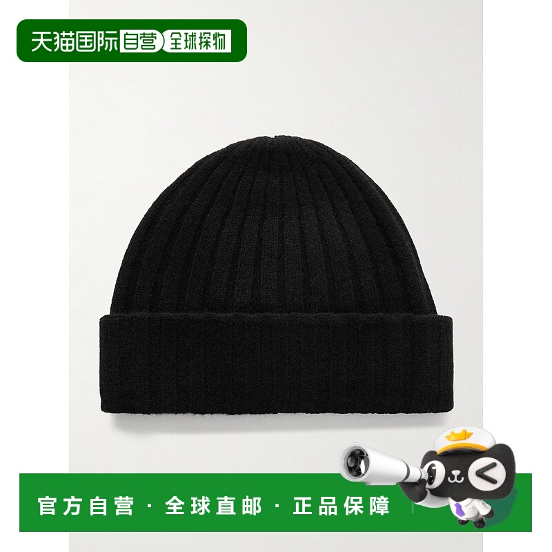 1h可退 香港直邮toteme 女士 罗纹羊绒小便帽 241WSH1241YA6001