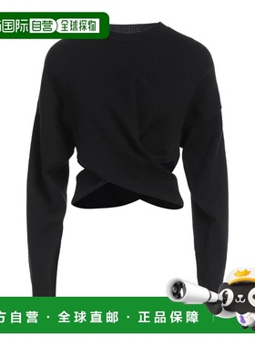 香港直邮mcqueen 亚历山大 麦昆 女士 毛衣 black黑色 舒适时尚