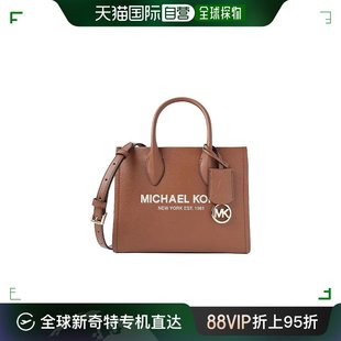 香港直邮Michael MIRELLA小号纯色牛皮革女士手提斜3 奥莱款 Kors