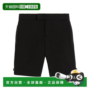 黑色徽标休闲短裤 Browne KTC001B07893 香港直邮Thom 1h可退