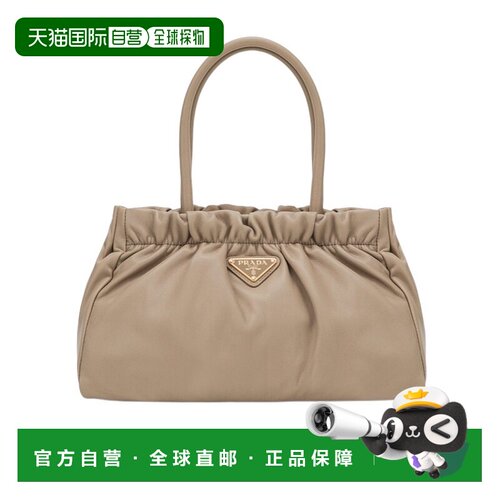 香港直邮Prada 双手柄单肩包 1BA4842DX8OOO托特【付后1h可退】