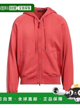 1h可退 香港直邮Tom Ford 汤姆 福特 男士 连帽卫衣 red红色 舒适