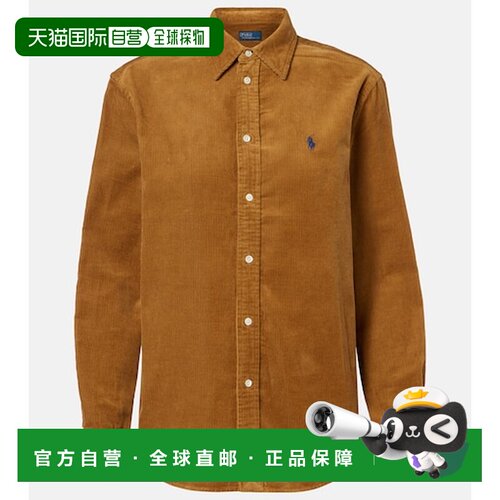 香港直邮Polo Ralph Lauren Polo 拉夫 劳伦 女士 棉质灯芯绒衬衫