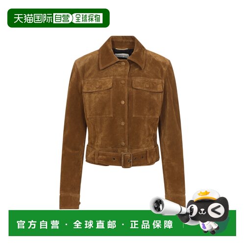 1h可退 香港直邮SAINT LAURENT 女士夹克 860867YC2AY2104NOIX SS