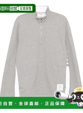 香港直邮Thom Browne 汤姆 布朗 男士 领口拉链卫衣 MJT503A03037