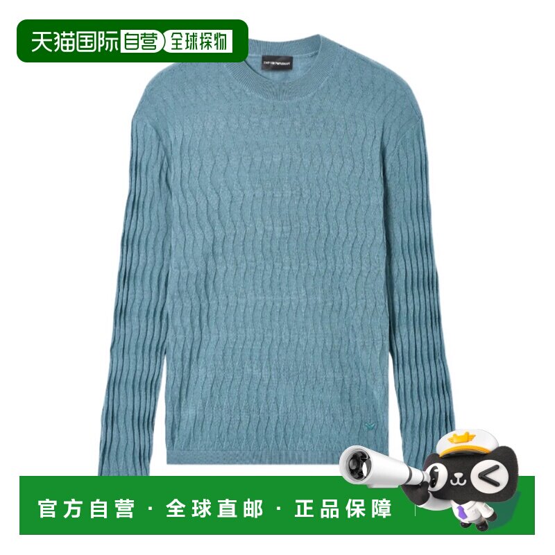 香港直邮Emporio Armani 圆领毛衣 EM004602AF23553长袖男装
