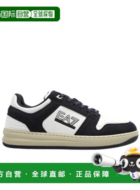 香港直邮EA7 Emporio Armani 徽标低帮休闲鞋 7X000346AF18641