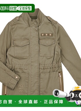 欧洲直邮IKKS  XW42022 女童服装派克大衣 XW42022-57-C