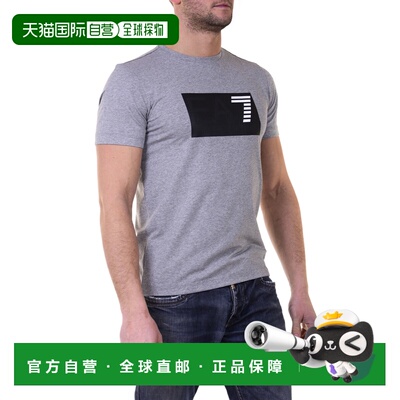 香港直邮EA7 EMPORIO ARMANI 男士T恤 6XPT94PJ20ZGREY SS2022