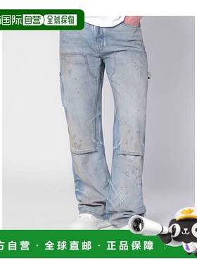 1h可退 香港直邮Amiri 腰带环牛仔裤 AMDNGH1083CO