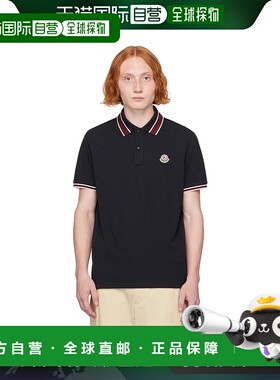 香港直邮Moncler 盟可睐 男士 海军蓝双扣 Polo 衫 J20918A000188