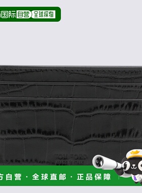 1h可退 香港直邮Tom Ford 汤姆 福特 男士 黑色钱包 Y0413LCL439S