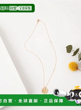 自营欧洲直邮Maje 星座勋章吊坠项链