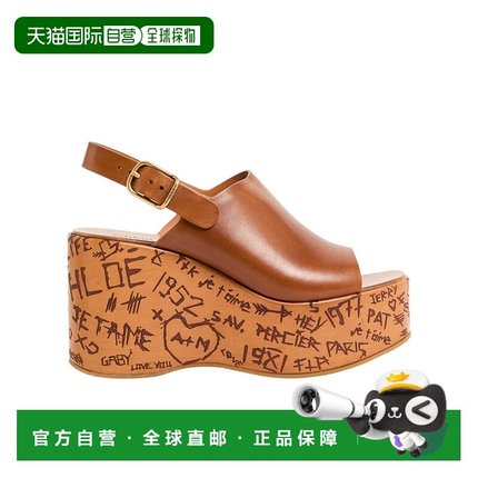 香港直邮Chloe 露趾高跟凉鞋 CHL53CH8