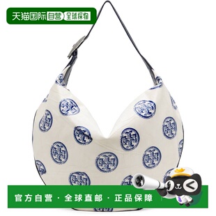 1h可退 香港直邮Tory Burch 托里 伯奇 女士 白色 T Monogram Bal