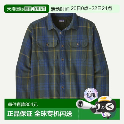 自营欧洲直邮PATAGONIA 男士Fjord Loft衬衫