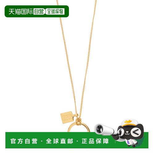 香港直邮BALENCIAGA 男士项链 856358TZ88G0027 CO 金色 Necklace