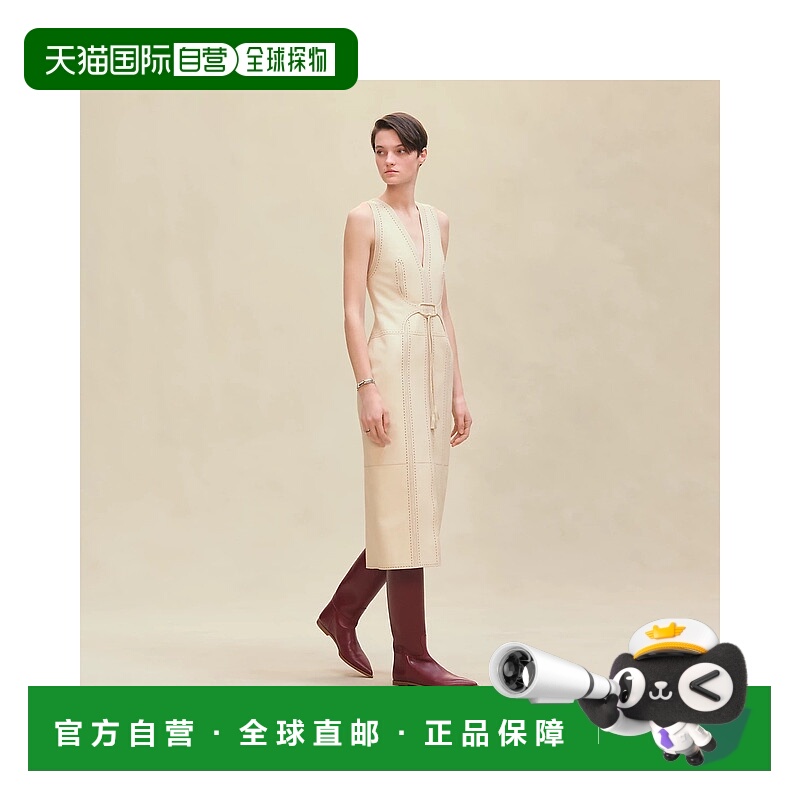 1h可退 欧洲直邮HERMES 爱马仕 25秋冬 H5H1516D3FD 女士 连衣裙