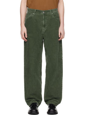 1h可退 香港直邮CARHARTT WIP 男士 绿色 Aaron 长裤 I035689110F