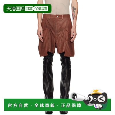 1h可退 香港直邮Rick Owens Lilies 瑞克 欧文斯 男士 棕色 Porte