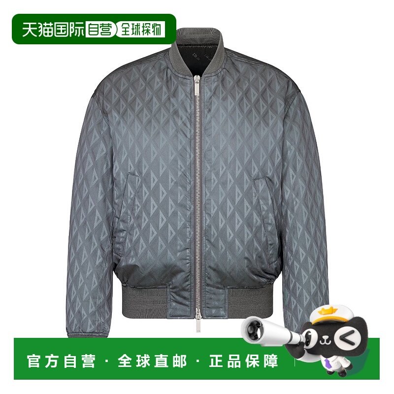 香港直邮Dior CD 钻石拉链飞行员夹克 143C432E5914迪奥