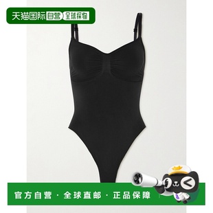 1h可退 香港直邮SKIMS 女士 Sculpt Thong - Onyx 无缝连体衣 BDT