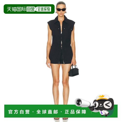 美国直邮Alexander Wang 亚历山大 王 女士 工装迷你连身裤 1WC32