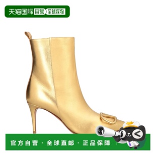 华伦天奴 舒适时尚 女士 metal金属色 脚踝靴 香港直邮valentino