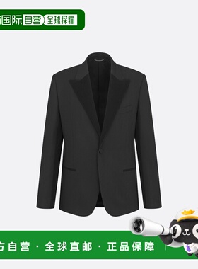 1h可退 香港直邮DIOR 迪奥 男士 夹克 593C222A104 black黑色 舒