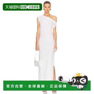 1h可退 香港直邮NORMA KAMALI 诺玛 卡玛丽 女士 落肩袖开叉边长