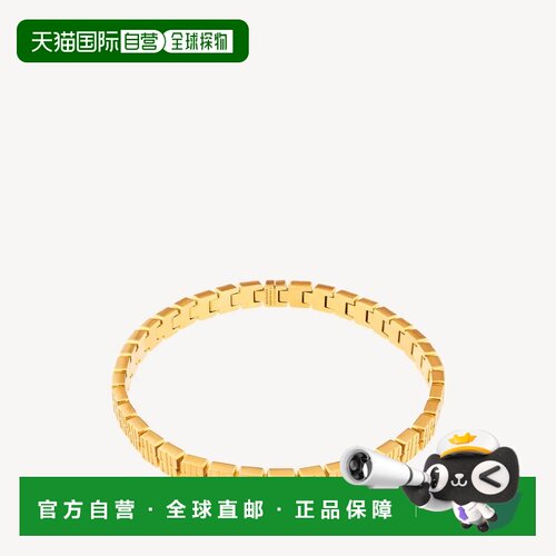 自营欧洲直邮Balenciaga巴黎世家 Nano Mini Link女士亮金色黄铜