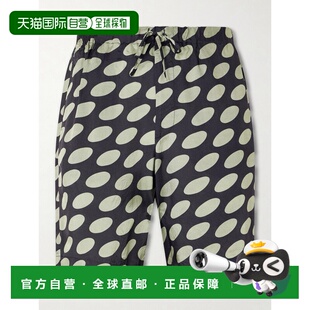 Van 男士 Noten 范诺顿 直筒印花斜纹布短 德赖斯 香港直邮Dries