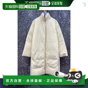 1h可退 香港直邮Jil Sander 吉尔 桑达 女士 拉链长款羽绒服 J40A