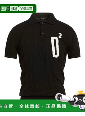 1h可退 香港直邮Dsquared2 二次方 男士 毛衣 black黑色 舒适时尚