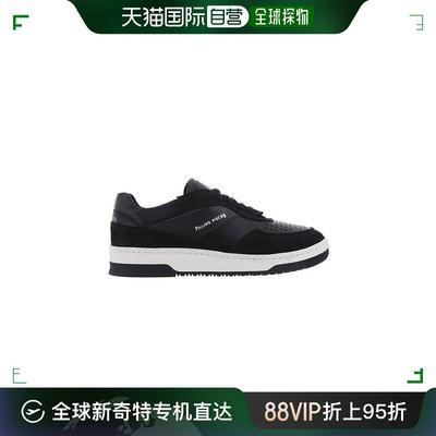 香港直邮Filling Pieces 黑色徽标休闲运动鞋 70033491861