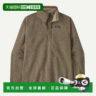 自营欧洲直邮PATAGONIA Sweater™ Better 4拉链羊毛绒上衣 男士