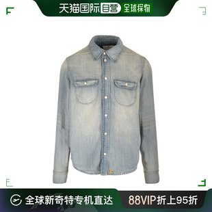 长袖 衬衫 男士 香港直邮Courreges 124DCH015CO0102