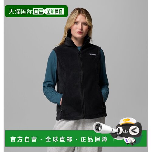 自营欧洲直邮Columbia Benton Springs女士抓绒无袖外套