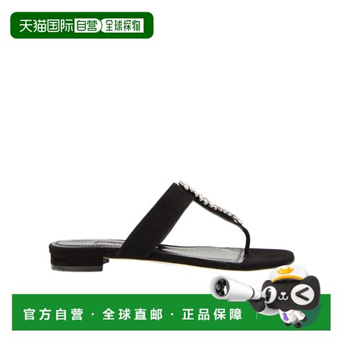 香港直邮Manolo Blahnik 方头平底凉鞋单鞋 22518【付后1h可退】