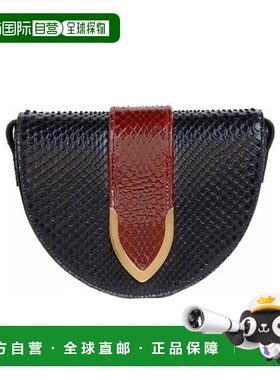 1h可退 香港直邮Celine 黑色格纹单肩包 191324BUJ.斜挎包