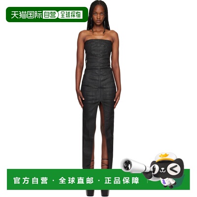 香港直邮rick owens 瑞克 欧文斯 DRKSHDW 女士 黑色 Temple Slic