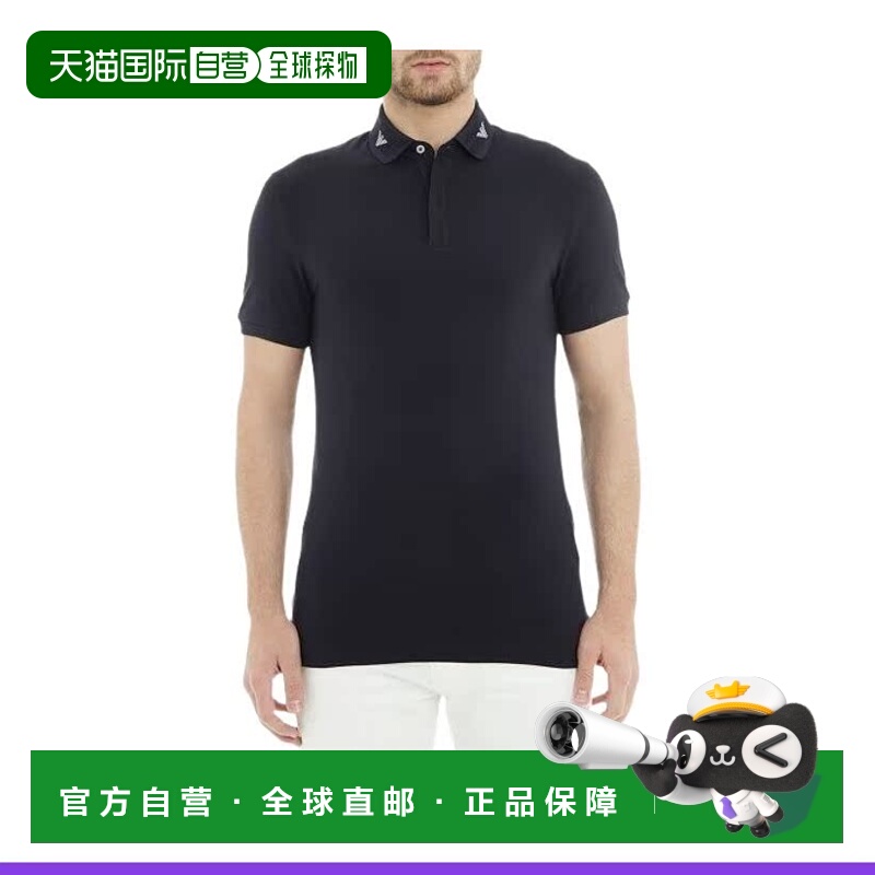 香港直邮Emporio Armani 徽标 短袖POLO衫 3G1F621J46Z阿玛尼